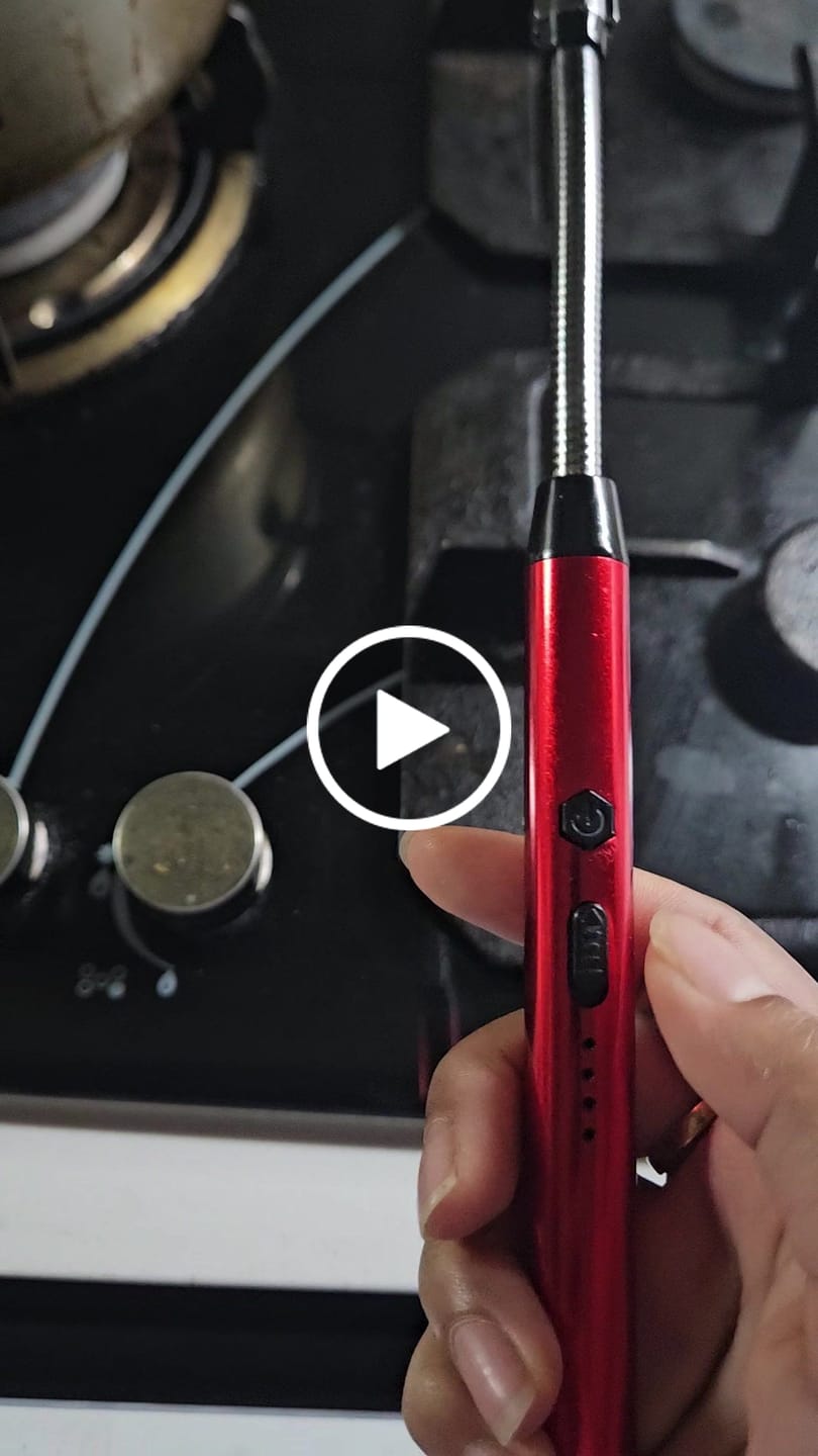 Customer video review of Flexible Rechargeable Electric Lighter - Lot Imported
