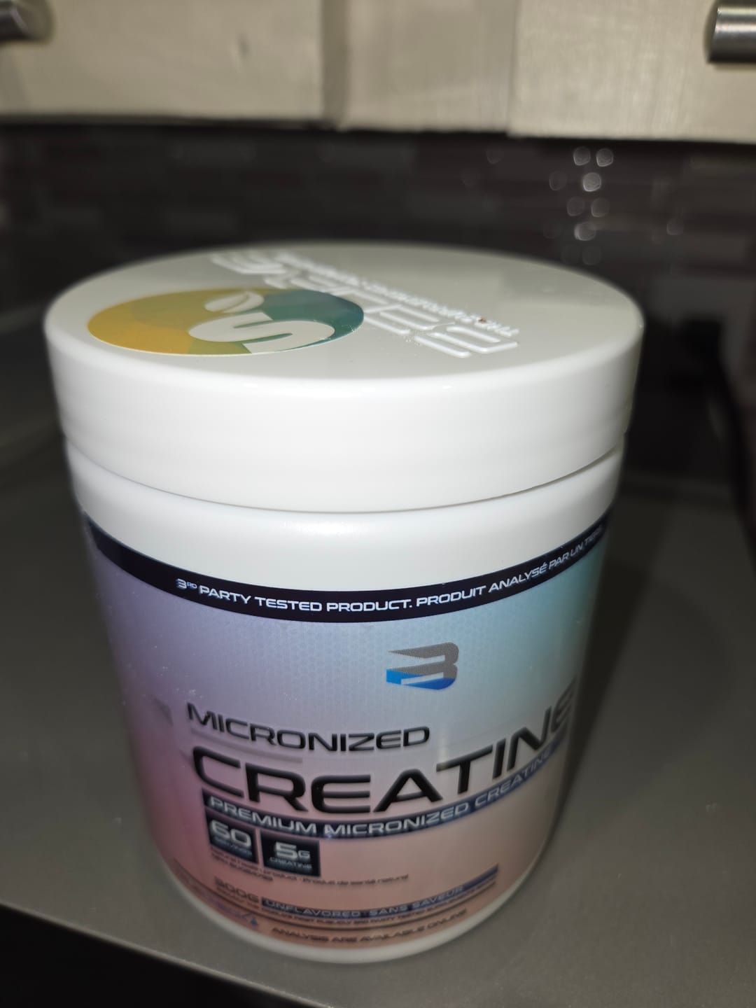 Customer photo review of Believe - Créatine Micronisée - 300g