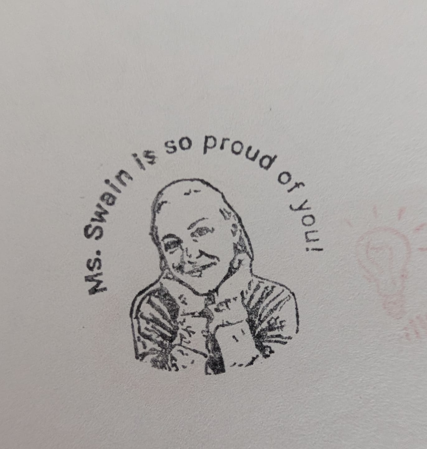 Customer photo review of Face Stamp﹘ Wood Stamp