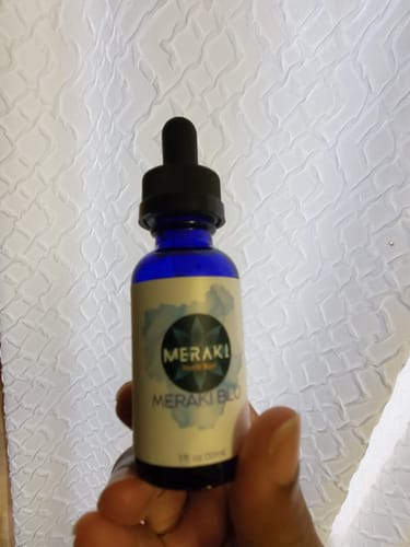 Customer photo review of Meraki Blu USP Grade Methylene Blue 150mg