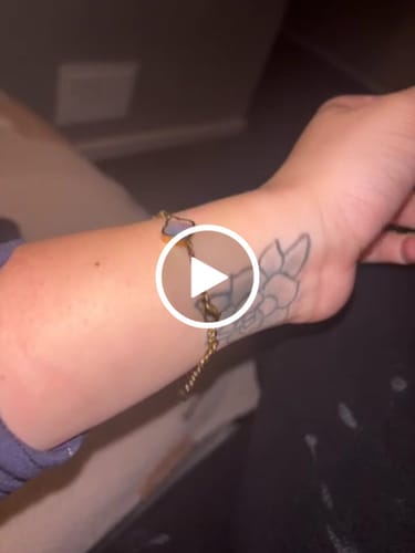 Customer video review of Celine Clover Bracelet
