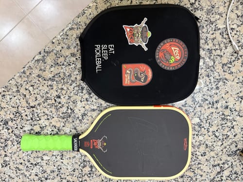 Customer photo review of Loco 16mm Pickleball Paddle- Elongated (PRE-ORDER) (READ DESCRIPTION)