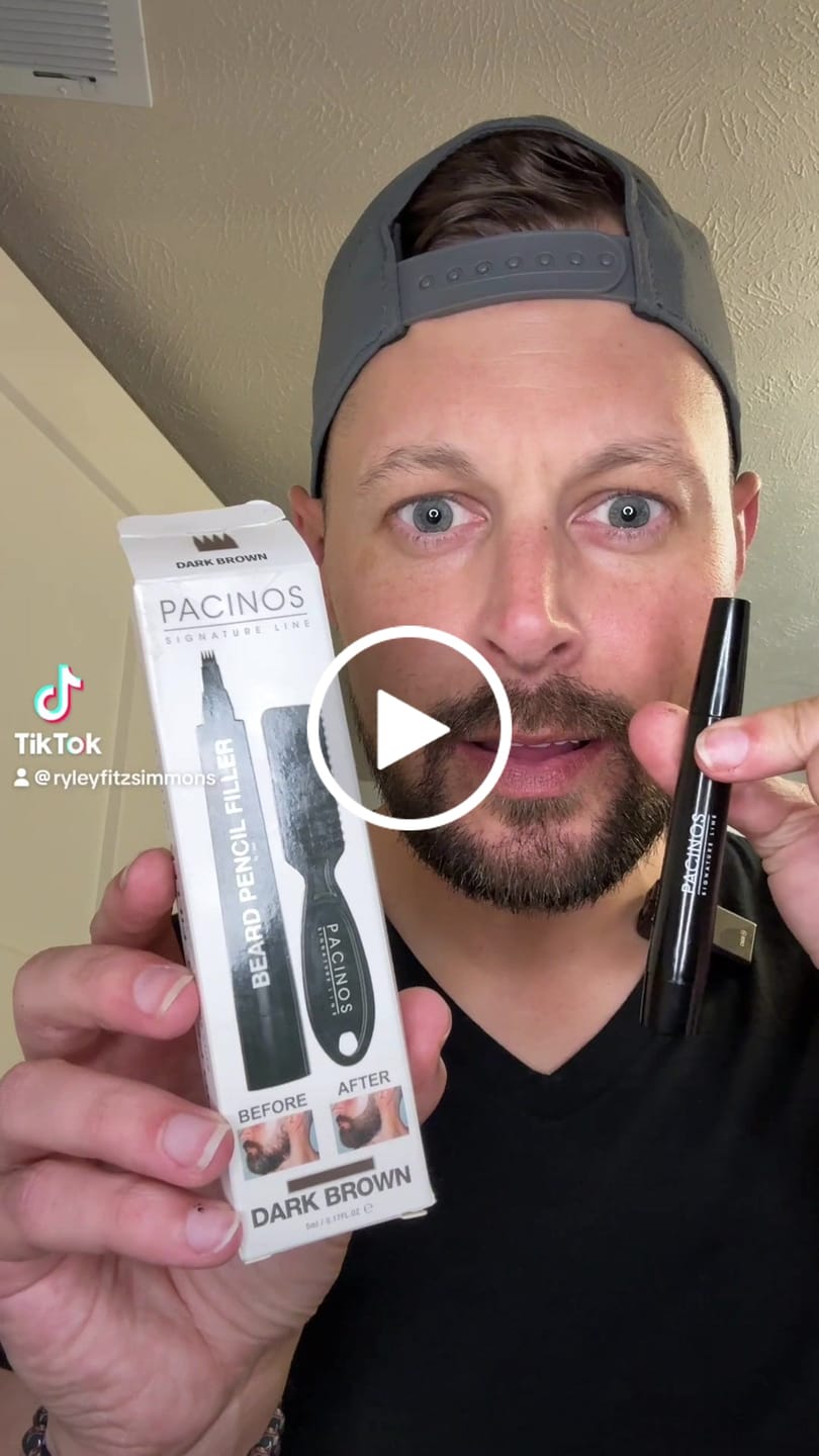 Customer video review of Beard Pencil Filler + Brush