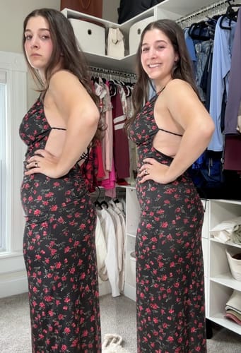 Customer photo review of Madison CoreLock™ Anti-Roll Low-Back Tummy Shaper & Butt Lifter