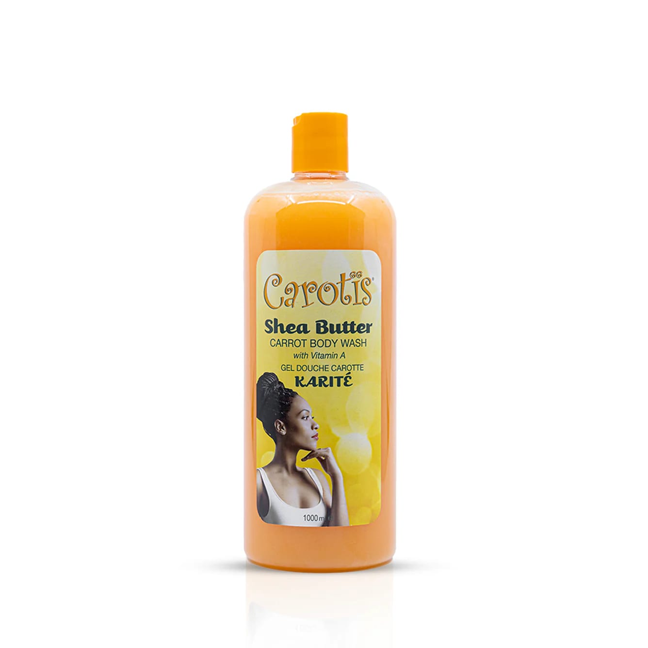 Customer photo review of Carotis Shea Butter Carrot Body Wash With Vitamin A 1000ml / 33.8 fl oz