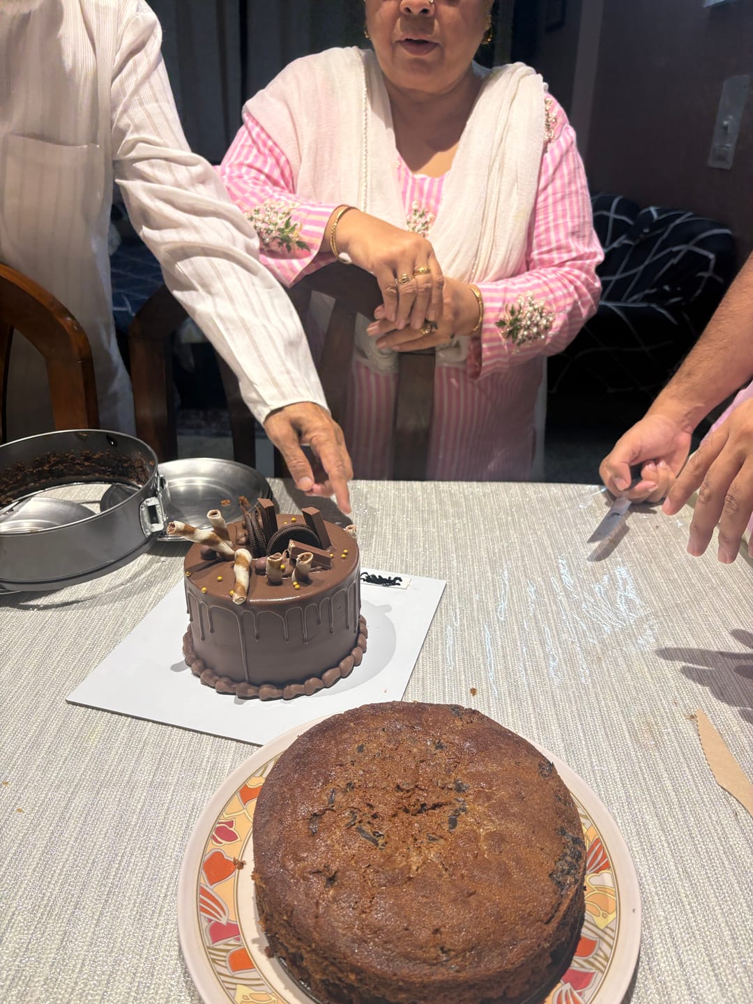 Customer photo review of Chocolate Indulgence Cake