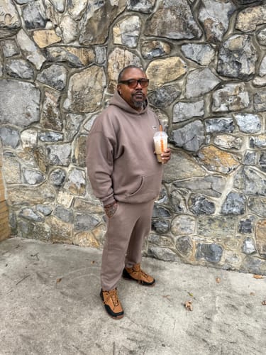 Customer photo review of Push Your Limits - Brown Jogger Set