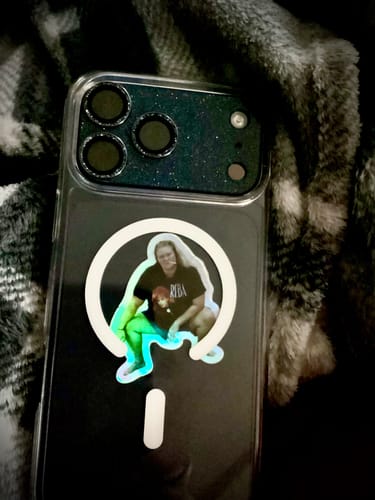 Customer photo review of OG Tammy Squat Mini Holographic Sticker