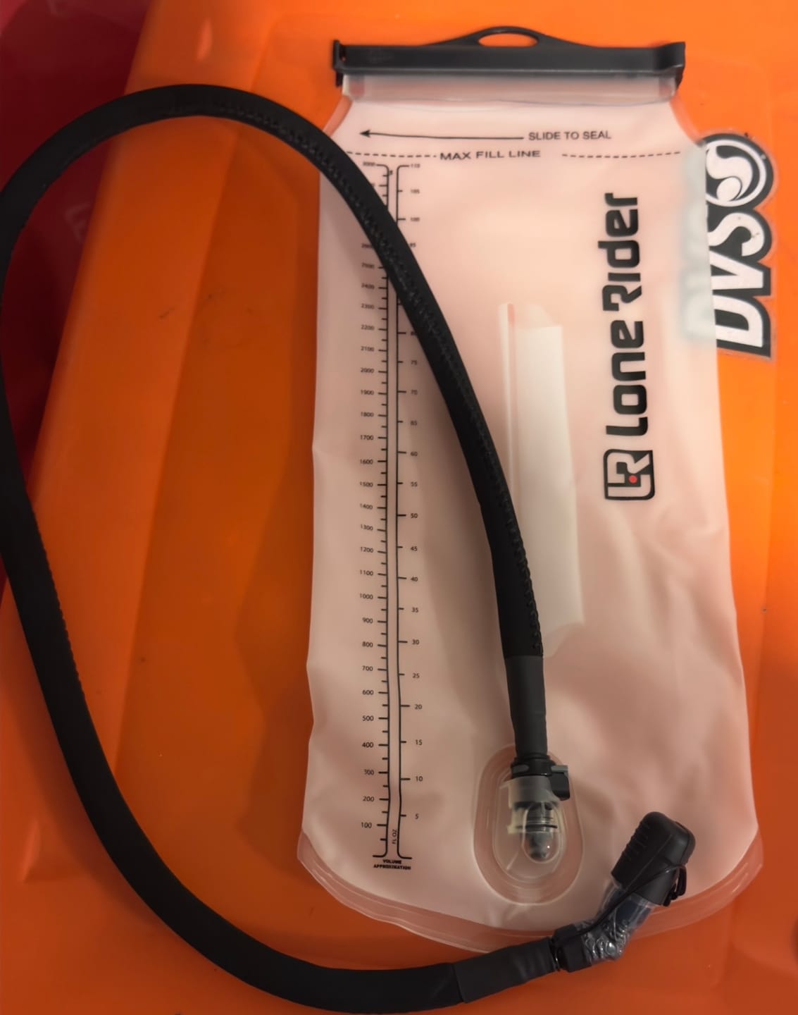 Customer photo review of Hydration Bladder 3L