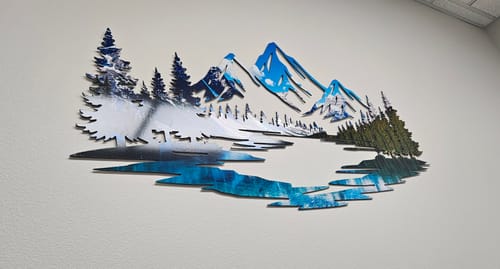 Customer photo review of Banff National Park Printed Wall Art