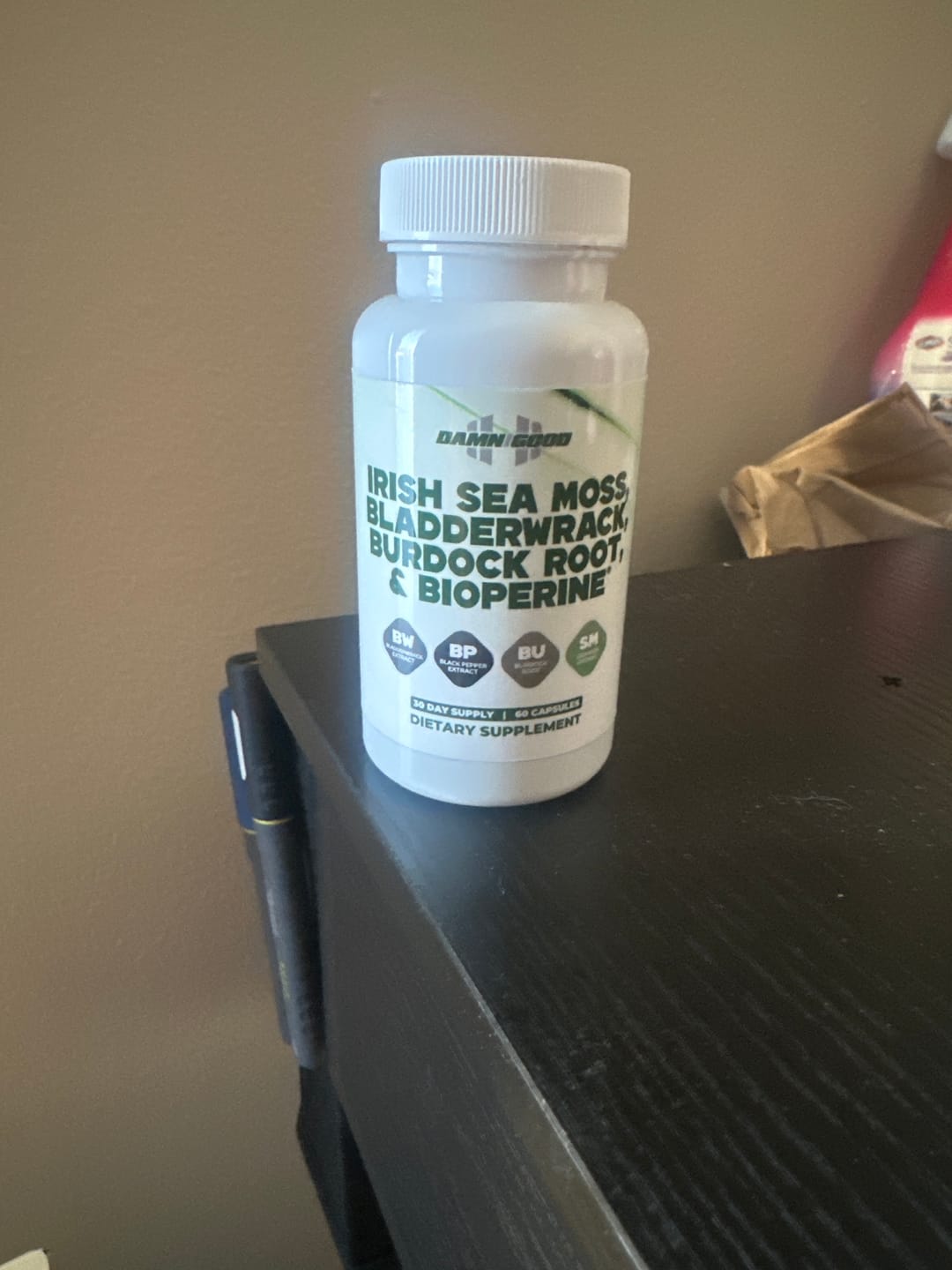 Customer photo review of Damn Good™ Sea Moss Multimineral Complex