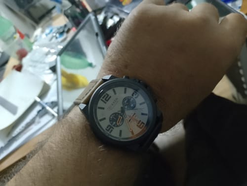 Customer photo review of Curren Sofia® orologio uomo pelle