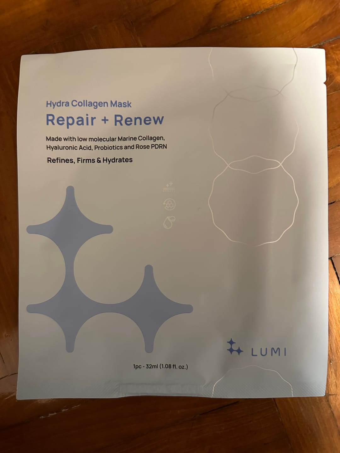 Customer photo review of Hydra Collagen Mask Repair + Renew