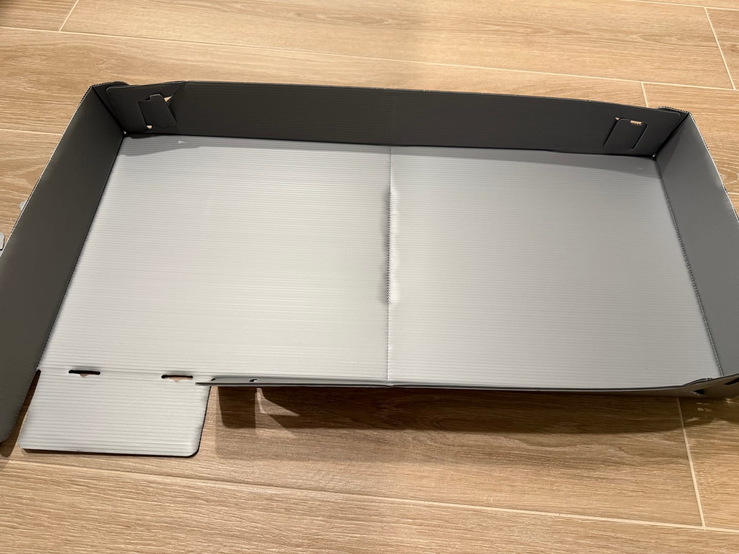Customer photo review of Ramp & Loft 2x1 for guinea pigs - Coroplast only