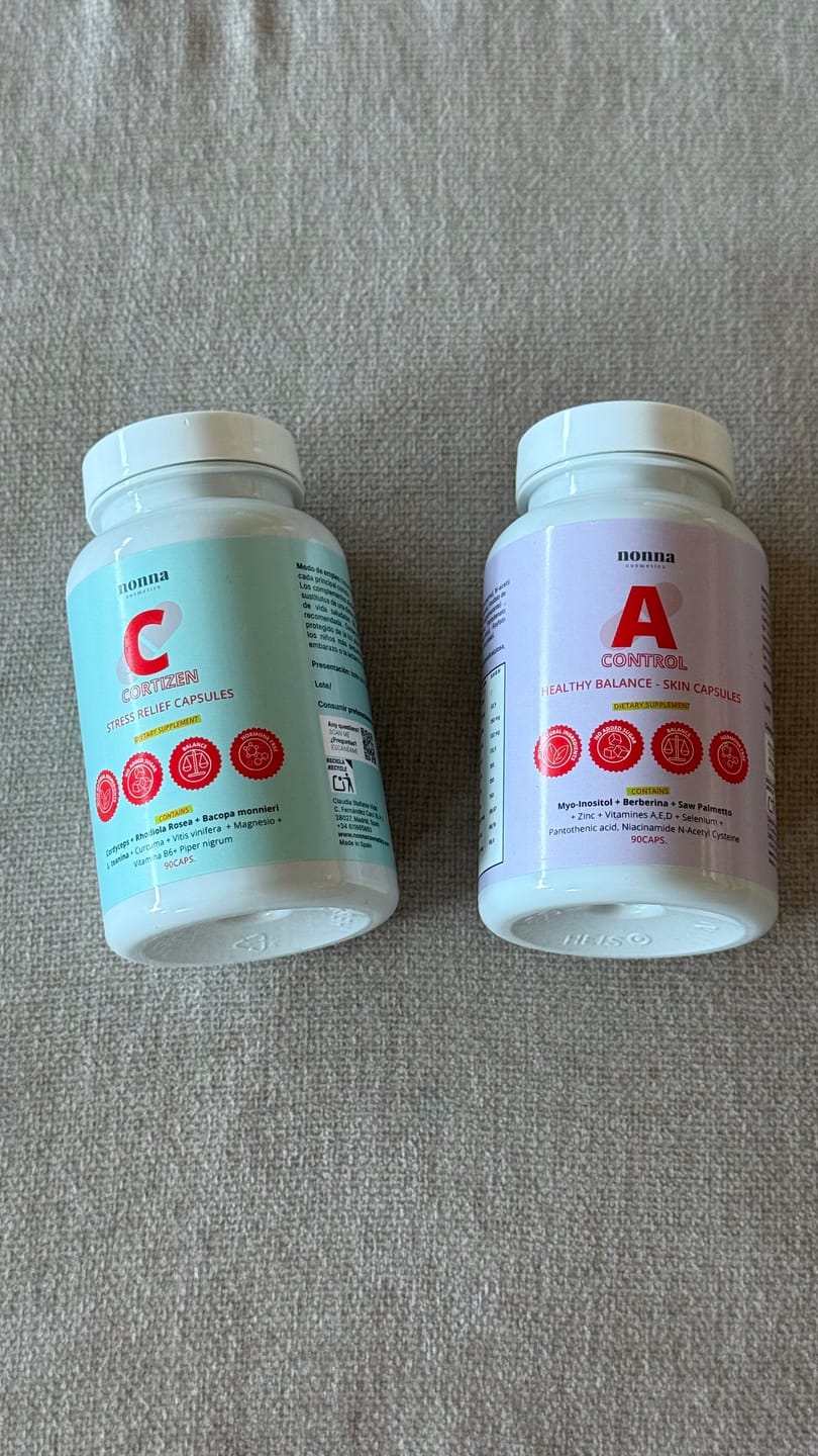 Customer photo review of A CONTROL + CORTIZEN - Equilibrio hormonal desde el cerebro, los ovarios, la piel y el metabolismo.