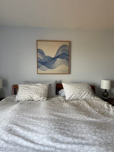 Customer photo review of Calm Swell Canvas Art