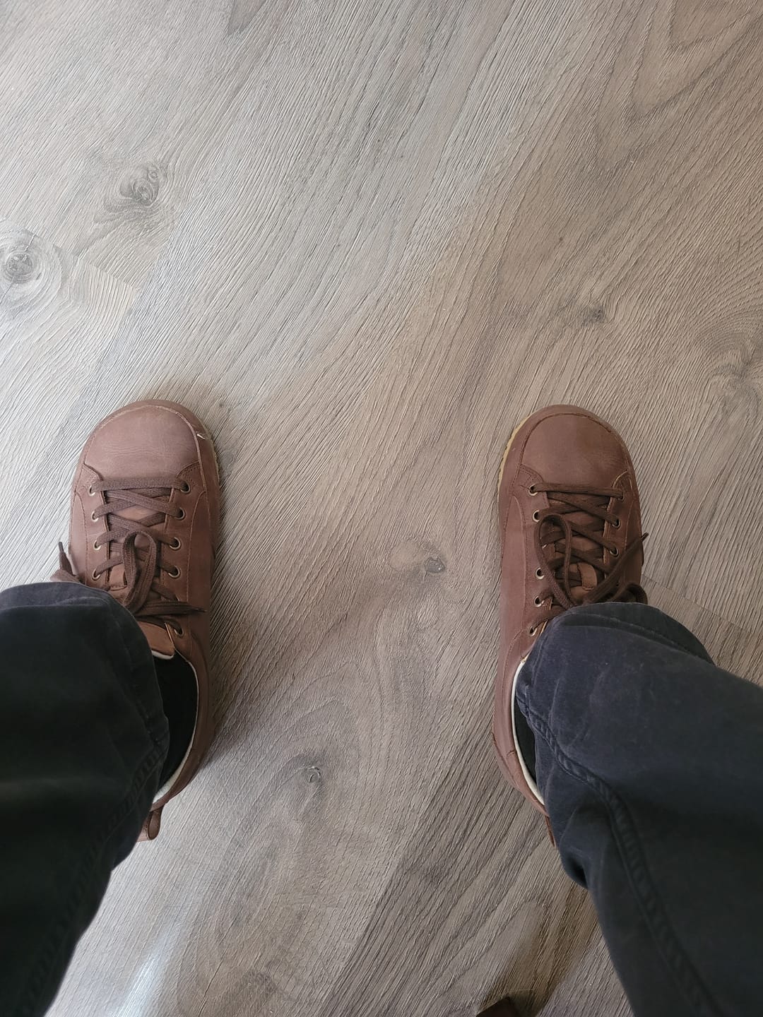 Customer photo review of Zapatilla A1. Café