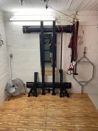 Customer photo review of R7 Wall Rack | Klappbar