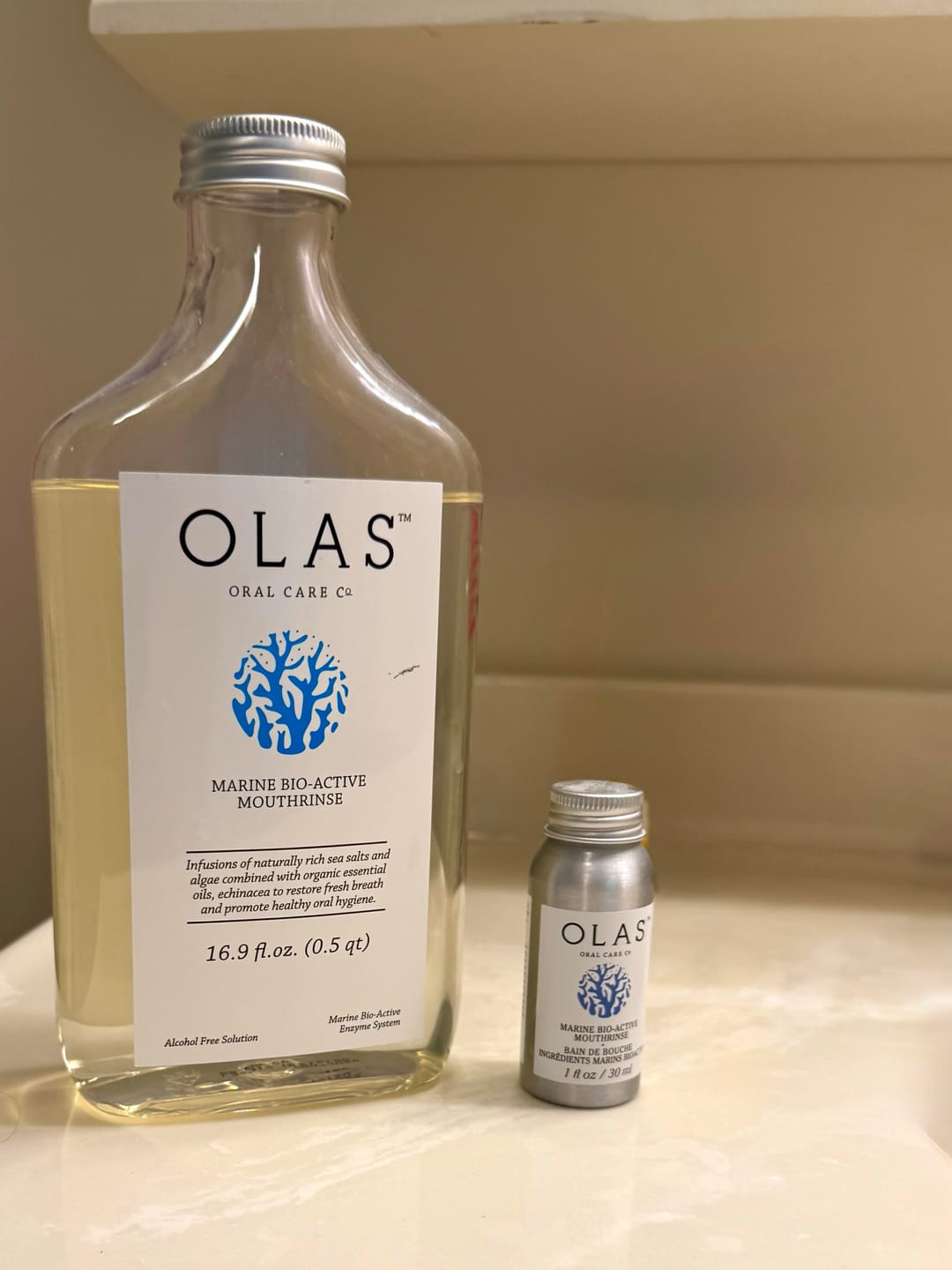 Customer photo review of OLAS Mouthrinse - 500 mL