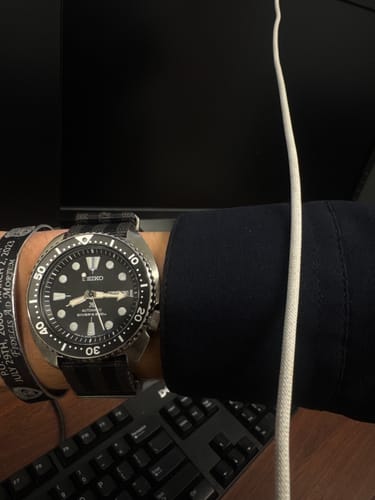 Customer photo review of 007 Bond Nylon Strap- Five Eye