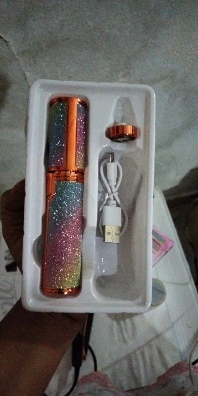 Customer photo review of 2 In 1 Rechargeable Flawless Eyebrow & Facial Hair Remover