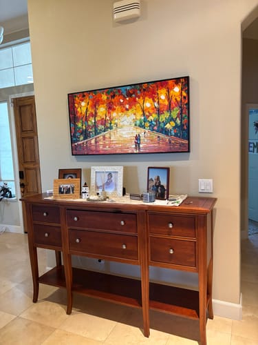 Customer photo review of Colorful Painting #CA034