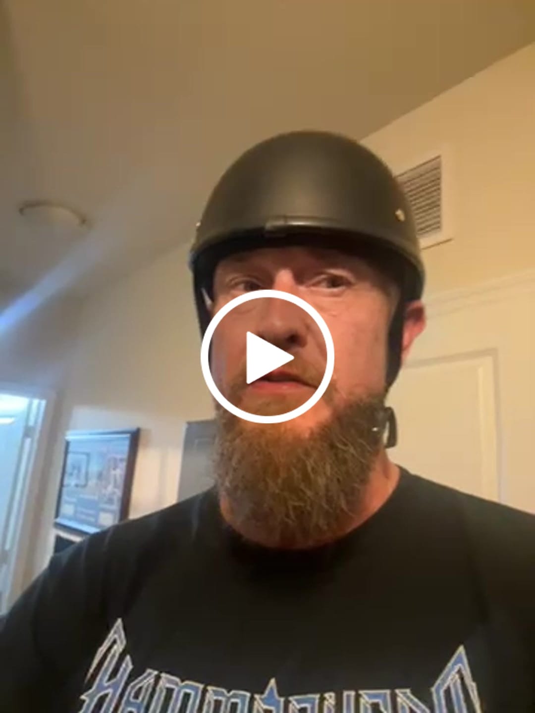 Customer video review of Lightweight Reversible DOT Baseball Helmet / Matte Black