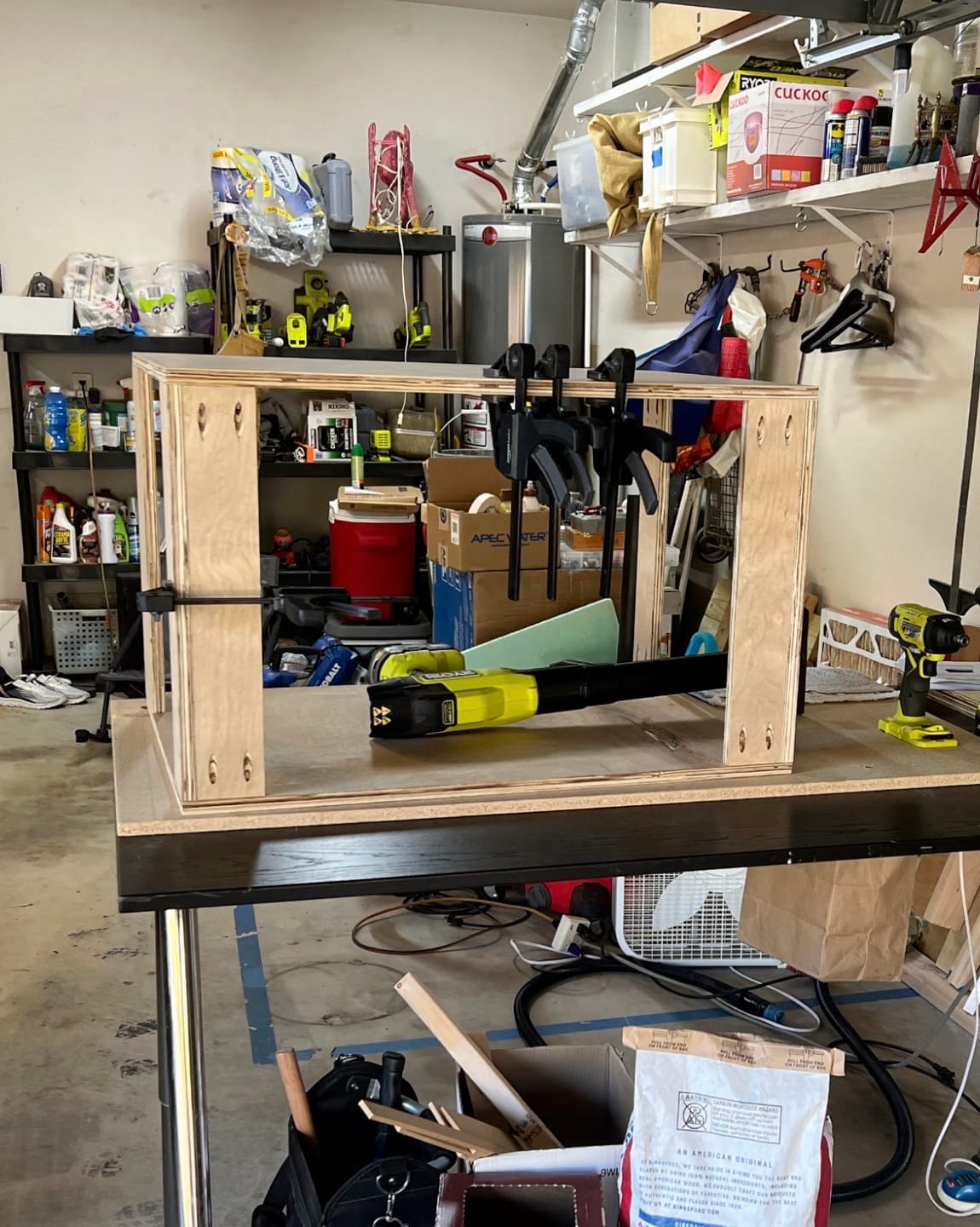 Customer photo review of DIY Base Shop Cabinet - DIGITAL DOWNLOAD