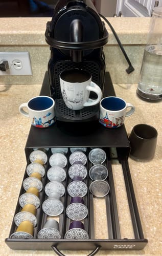 Customer photo review of Coffee Capsule Drawer Organizer