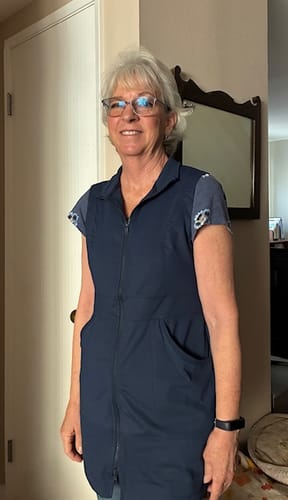 Customer photo review of Carefree Long Vest