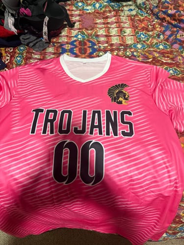 Customer photo review of Custom Old Gold Black Training Uniform For Men Soccer Sets Jersey