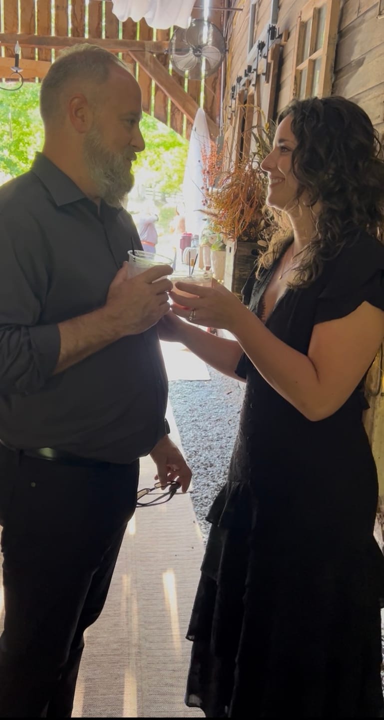 Customer photo review of Aubrey Tiered Burnout Maxi Dress