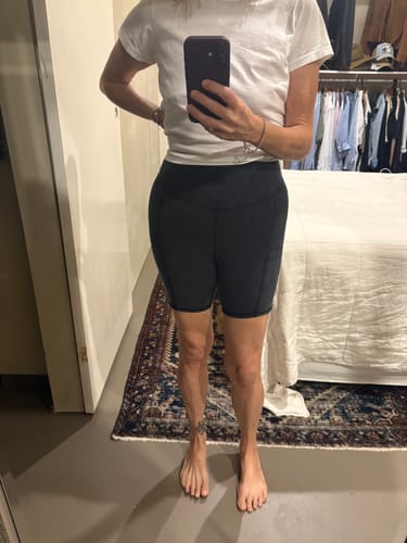 Customer photo review of Hemp Bike Short with Pockets