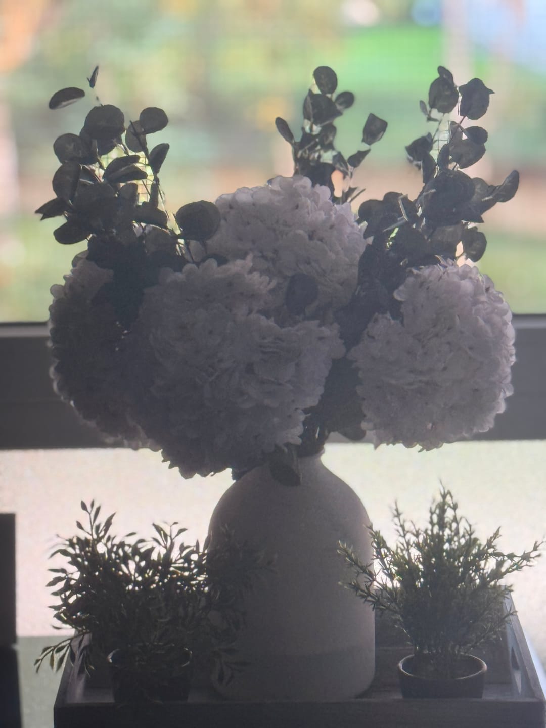 Customer photo review of Grande Hortensia (5 tiges) - Blanc