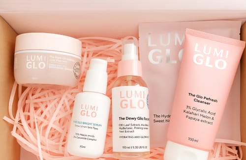 Customer photo review of Glo Refresh Cleanser