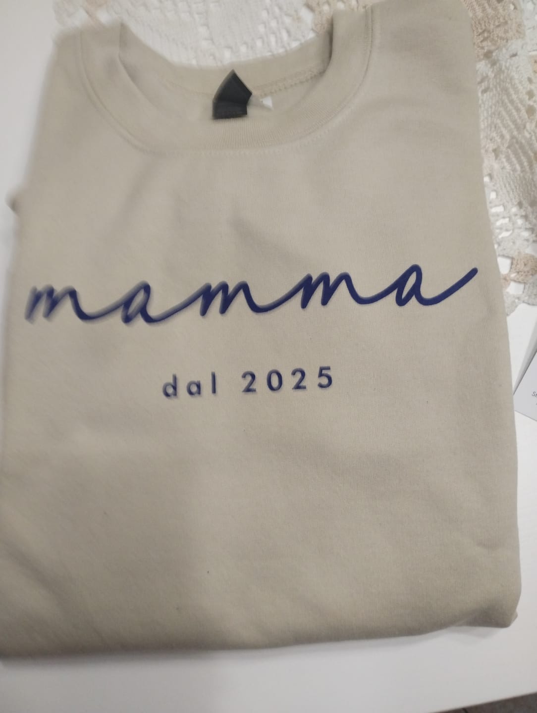Customer photo review of La migliore Mamma - Maglione personalizzato con stampa 3D con nomi
