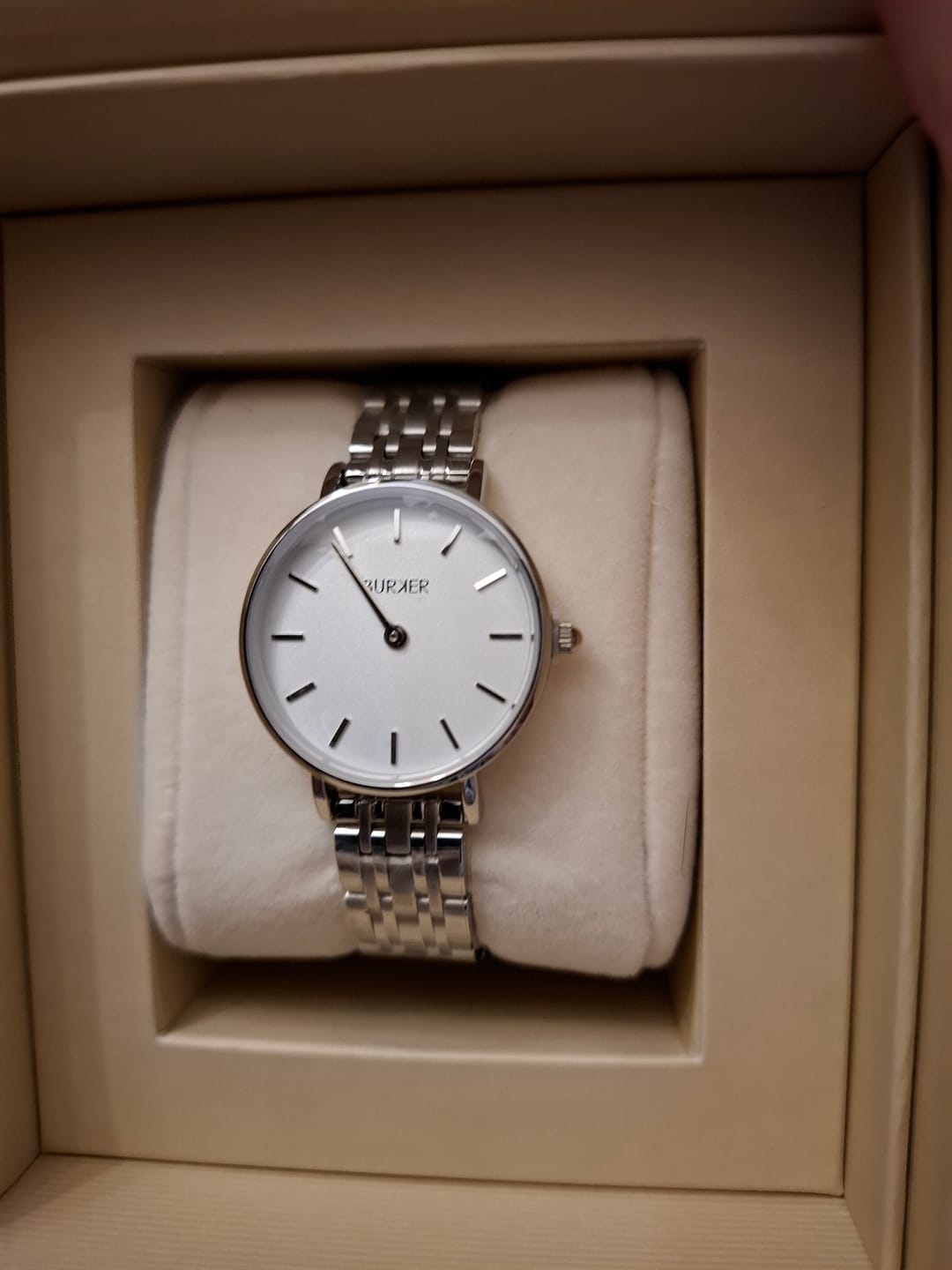 Customer photo review of Ruby Petite Silver White