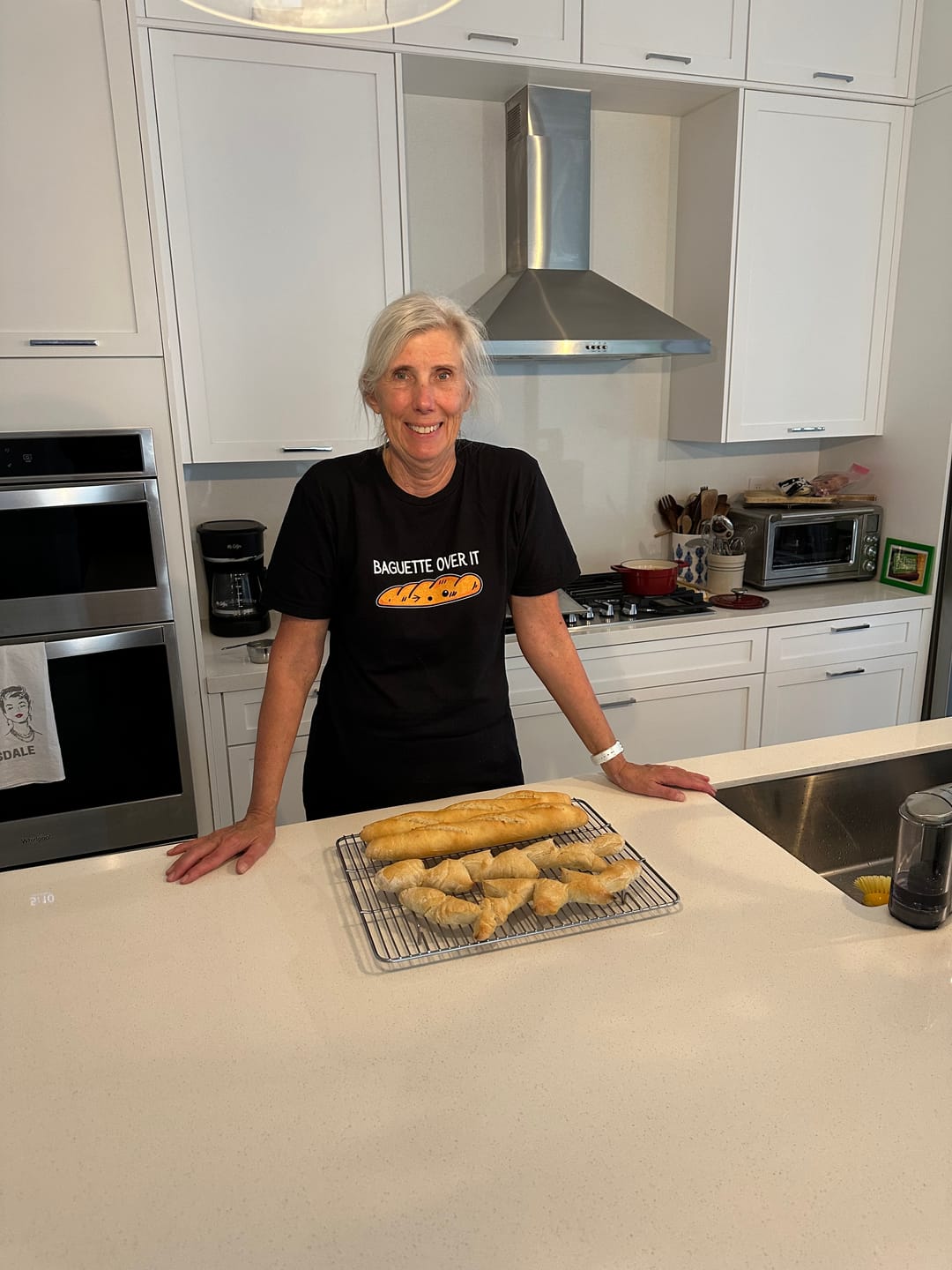Customer photo review of Baguette Over It T-Shirt