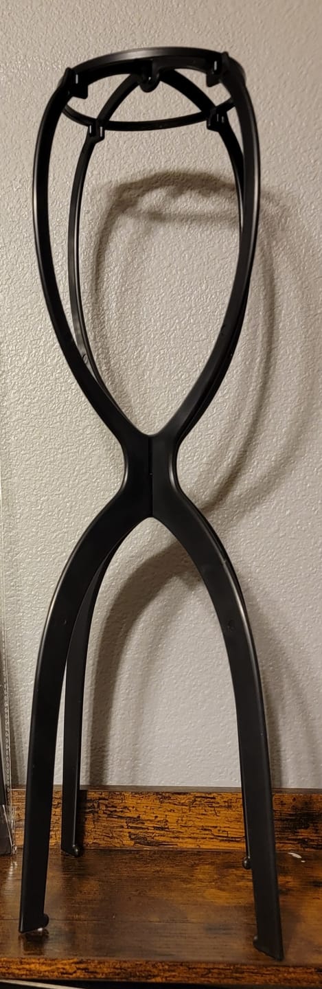 Customer photo review of WIG DRYING STAND