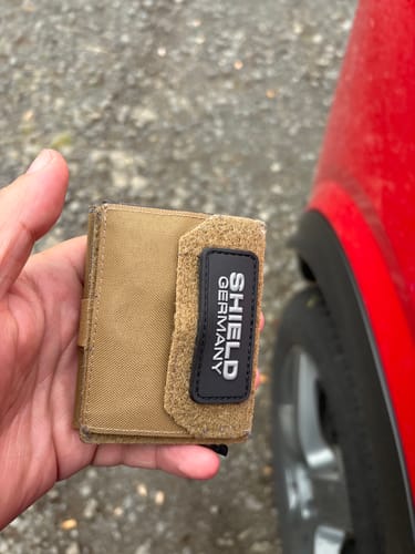 Customer photo review of Tactical Wallet MK2 - Coyote