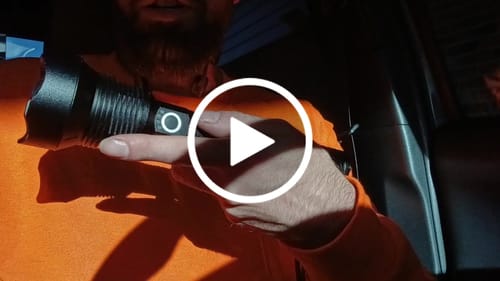 Customer video review of BADA** FLASHLIGHT