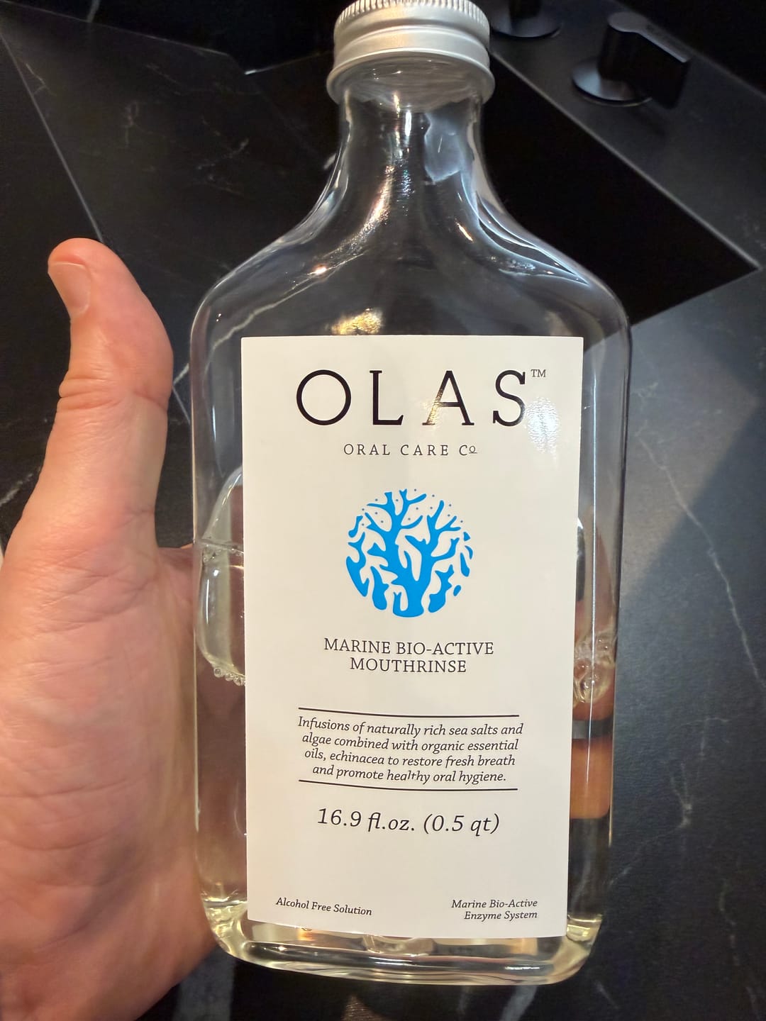 Customer photo review of OLAS Mouthrinse - 500 mL