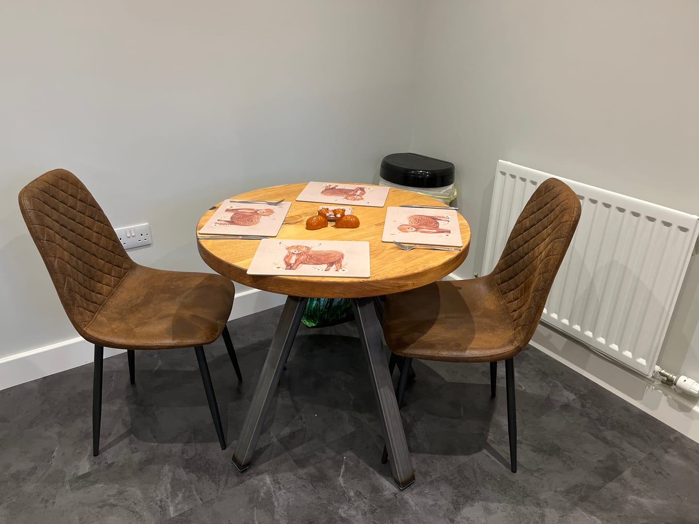 Customer photo review of Round Dining Table