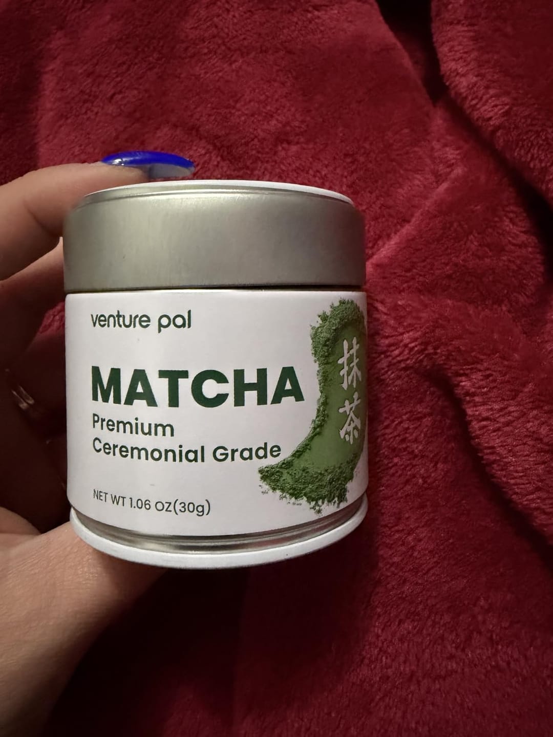 Customer photo review of Ceremonial Grade Matcha Powder - 30g/1.06oz