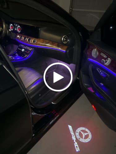 Customer video review of MERCEDES DOOR LIGHTS
