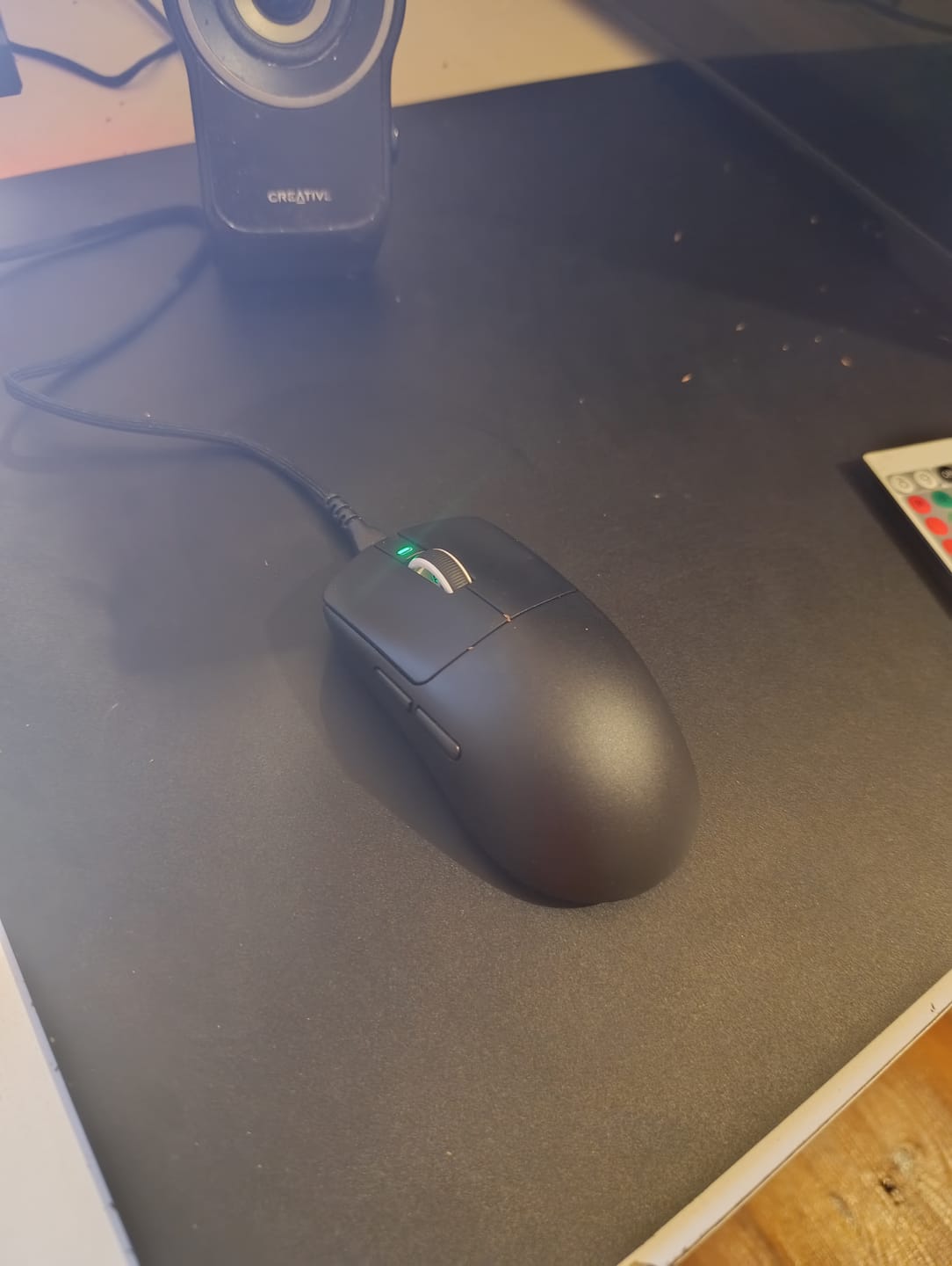 Customer photo review of Wraith Blade Y Hard Mousepad