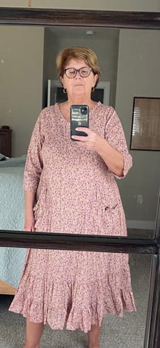 Customer photo review of Prairie Dress Cotton