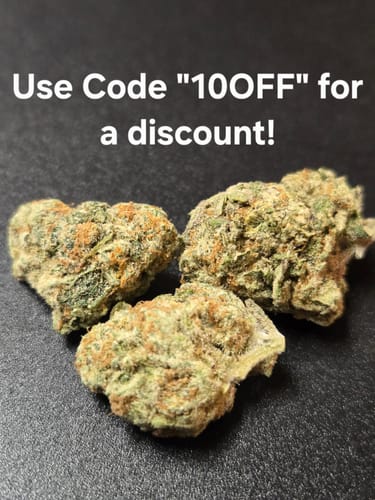 Customer photo review of Dank N Bake Exotic THCA Flower