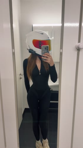 Customer photo review of Jumpsuit Mistress Black