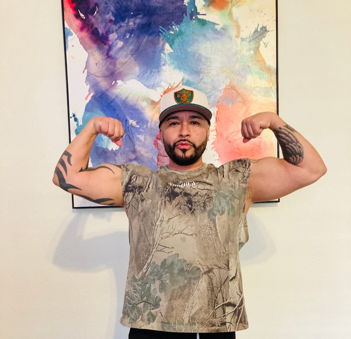 Customer photo review of 3067 - Tree Camo Collection - Cut Offs